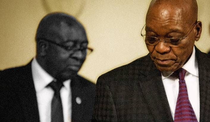 El  presidente sudafricano Jacob  Zuma   niega  su responsabilidad en  los  problemas  económicos  del  país