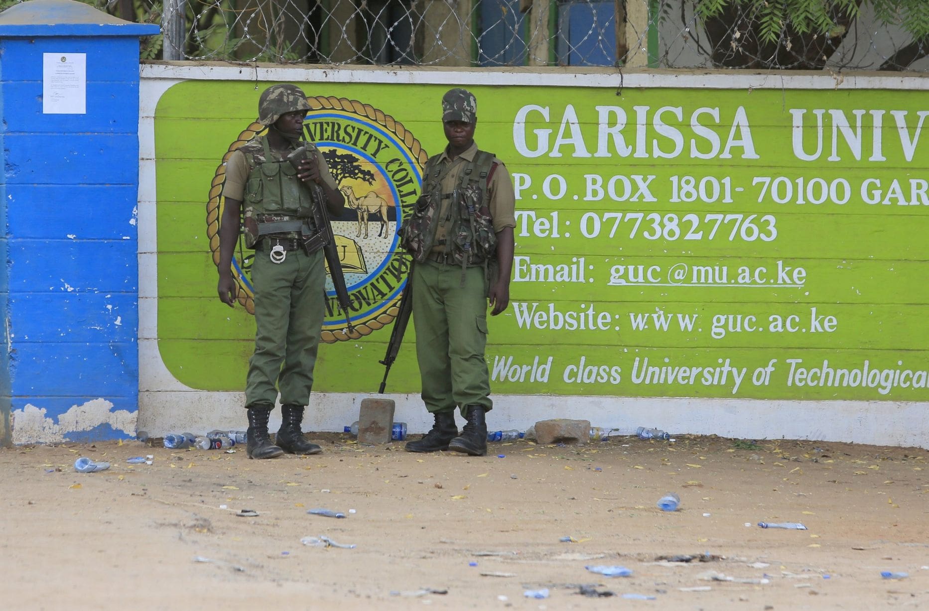 Pocos estudiantes presentes en la reapertura de los cursos en la universidad de Garissa, Kenia