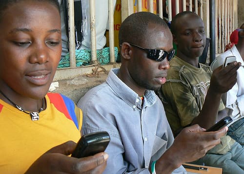 Impresionante incremento del acceso al  teléfono móvil en África