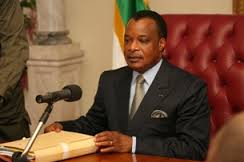 El presidente del Congo, Denis Sassou Nguesso, designado candidato de su partido para las elecciones de marzo