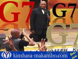 El G7 pide para mañana 16 de febrero un día de luto en el Gran Katanga