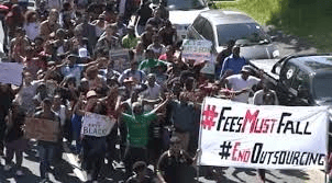 Violentas protestas en  la  universidad  de Ciudad del Cabo