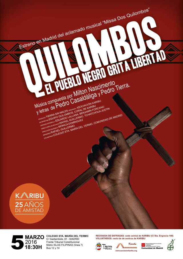 Musical Quilombos – 05 Marzo 2016 – Madrid