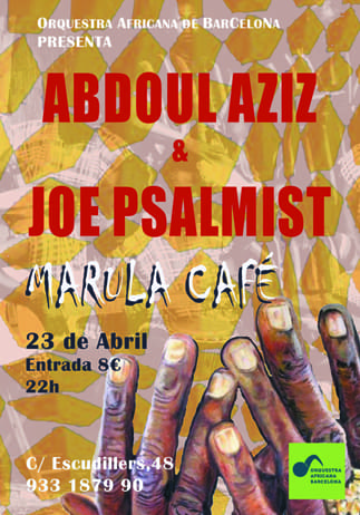 La Orquesta Africana de Barcelona presenta su último trabajo con Abdoul Azziz y Joe Psalmist