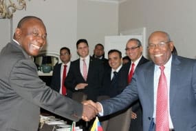 Acuerdos  de cooperación Sur   – Sur  entre  los gobiernos  de Sudáfrica  y Venezuela