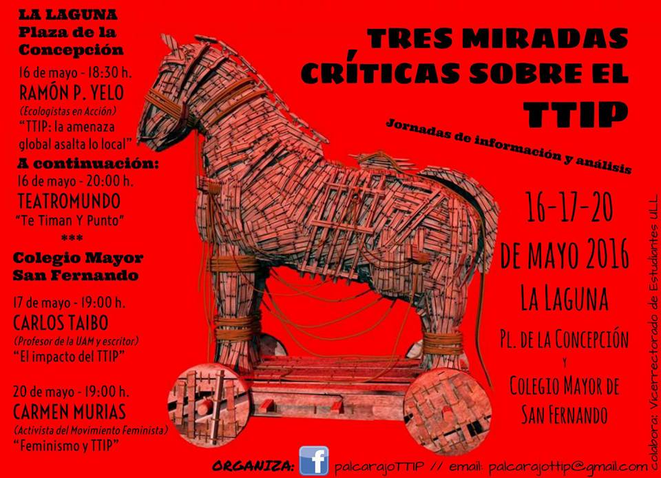 Tres miradas críticas con el TTIP