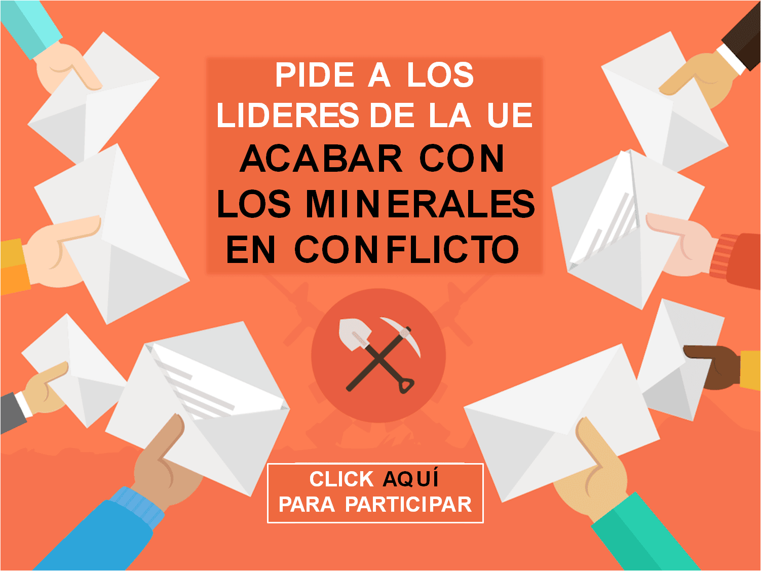 Pide a los líderes de la UE acabar con los minerales de conflicto