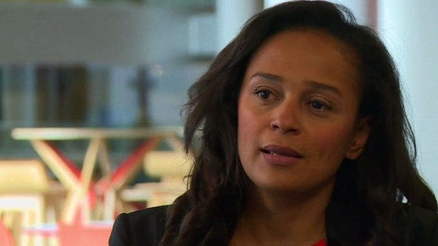 El  presidente  de Angola Dos Santos nombra a su hija Isabel  a la cabeza de la compañía petrolera del Estado Sonangol