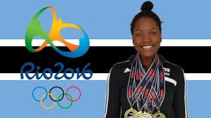 Naomi Ruele, primera nadadora Olímpica de Botsuana
