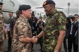 Kenia recibe al  rey de Jordania en visita oficial