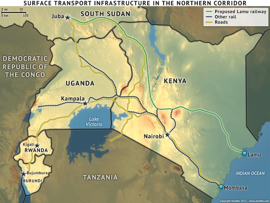Kenia y Uganda inician  el plan maestro del  corredor económico del  norte