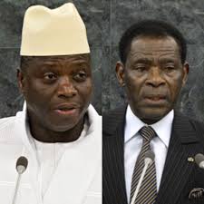 La oposición de Guinea Ecuatorial pide la salida del expresidente de Gambia Yahya Jammeh