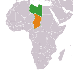Chad cierra su frontera con  Libia