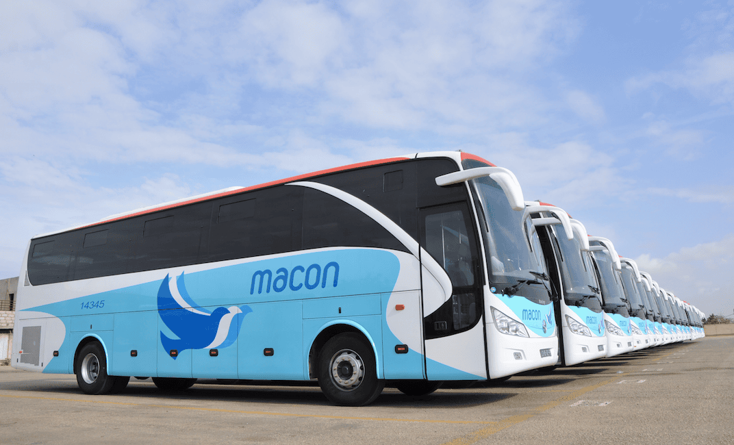 La  empresa   de autobuses  angoleña  Macon  abré  una  línea  Luanda  – Kinshasa