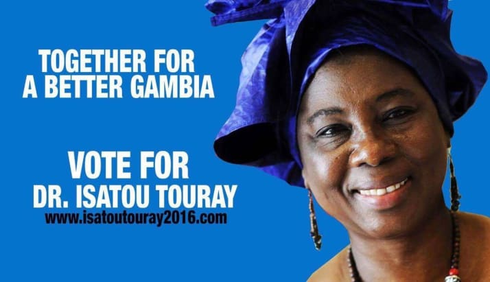 ¿Es esta la razón por la que Barrow nombró a la Dra. Touray como vicepresidenta de Gambia  ?
