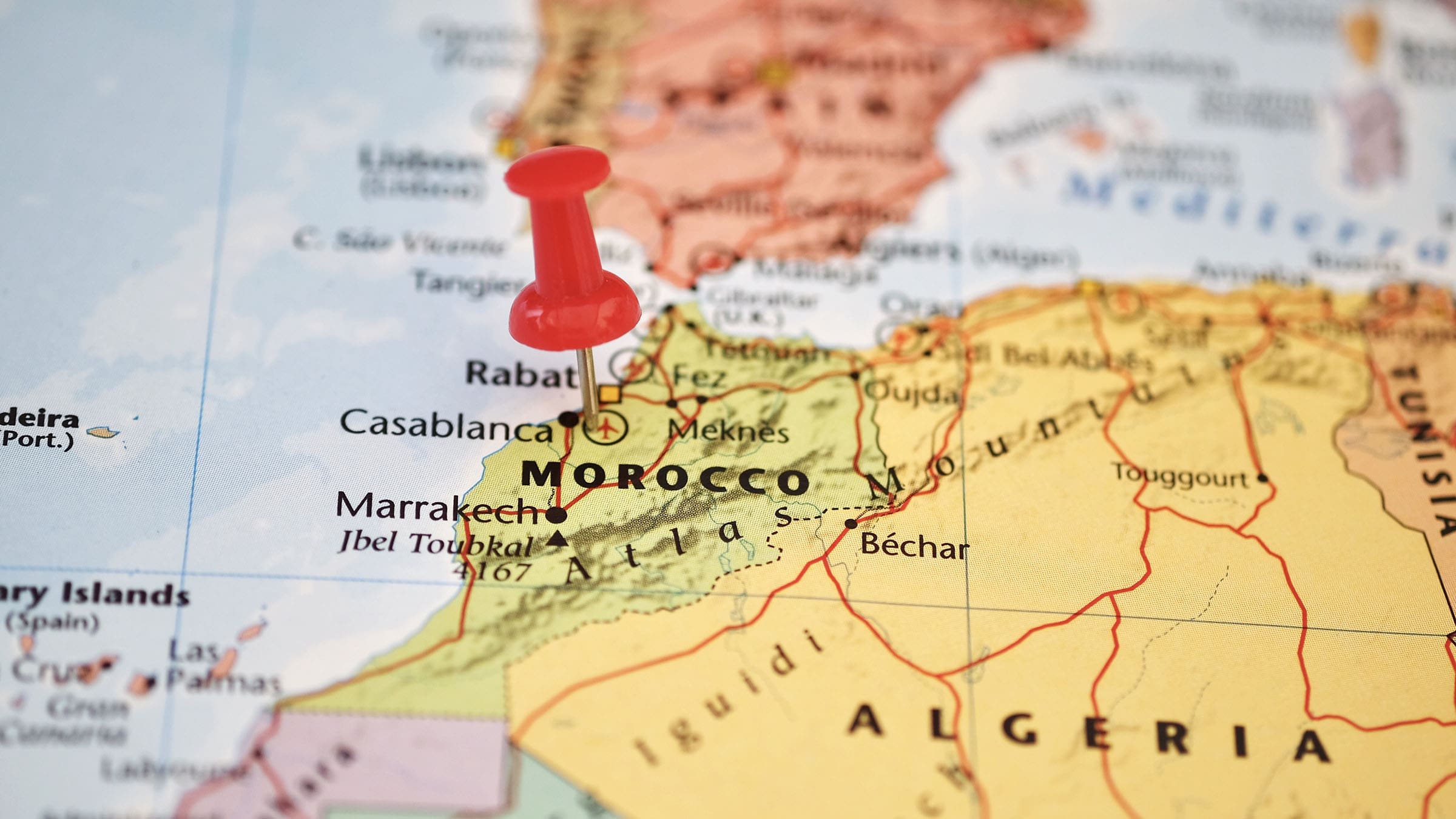 El rey de Jordania visita Marruecos