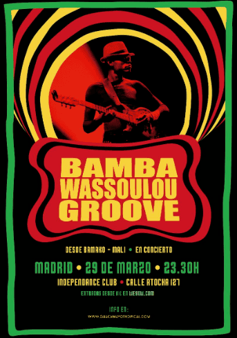 Los ritmos guitarreros de Bamba Wassoulou Groove hacen bailar al público madrileño