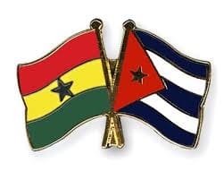El  presidente  de Ghana  visita Cuba