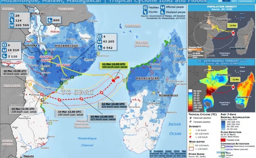 África no puede no estar preparada para desastres como el ciclón Idai y no esperar el caos