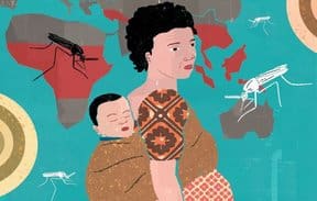 Prevención de la malaria en el embarazo en comunidades remotas de África