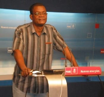 Andrés Esono  liberado en  Chad