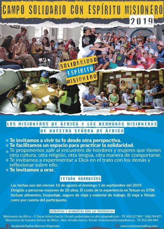 Campamento Solidario con espíritu misionero 2019