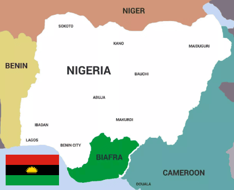 El líder de Biafra mantiene reuniones para buscar apoyos externos
