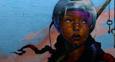 La calle y el mural, por Ika Oliva Corado