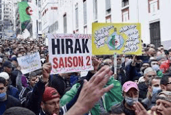 Tebboune ya no utiliza la palabra Hirak