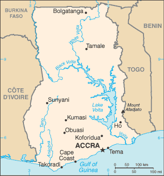 La fiebre del oro en Ghana provoca un desastre ambiental, por Bartolomé Burgos